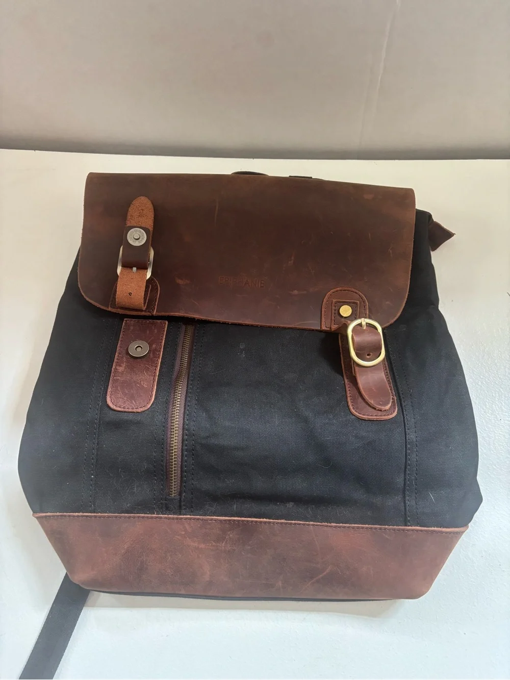 Ephiphanie leather Camera bag bag backpack